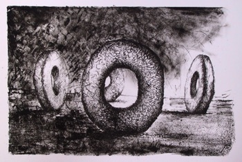 Malcolm Franklin (UK)
Untitled
Stone Lithograph
250mm x 380mm